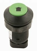 Interruttore a pulsante Pneutron Verde per sollevare/abbassare