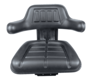 Sedile Cobo SC74 Con Molleggio Meccanico M200 A Soffietto Omologato Rivestimento In Skay